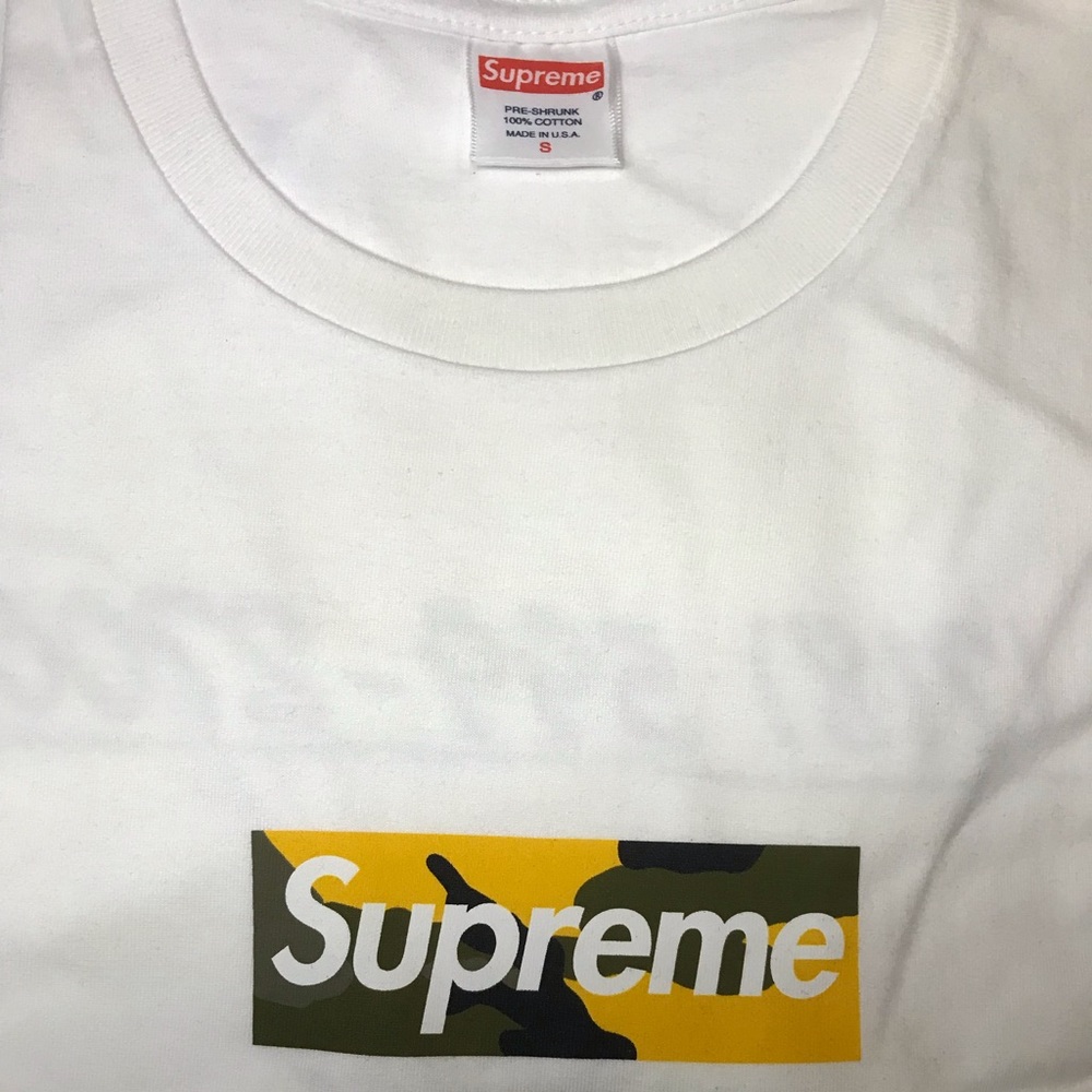 Supreme Brooklyn camo box logo size small